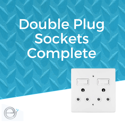 Double Plug Sockets Complete