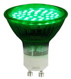 4W LED GU10 Colour Lamps - Various Colours - Online Electrical