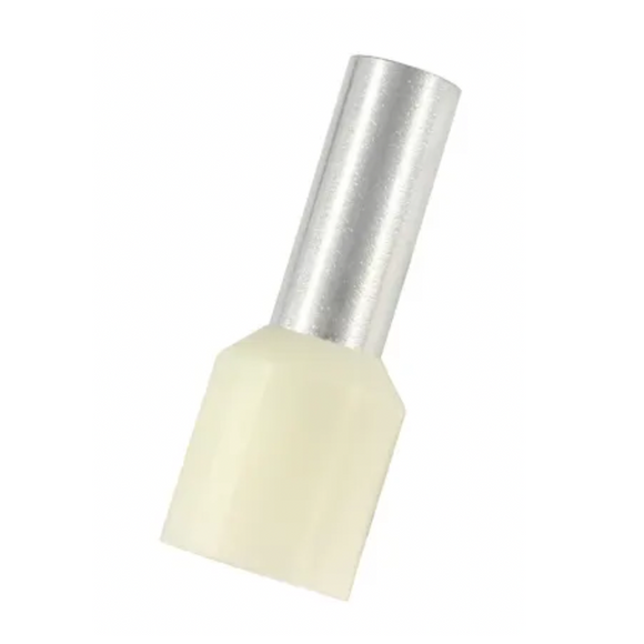 Bootlace Ferrule 16mm Beige/100 WCV2160 - Online Electrical