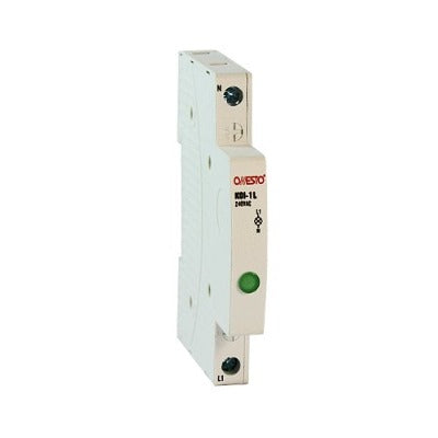 KCI-1L-G GREEN DIN 230V LED INDICATOR - Online Electrical