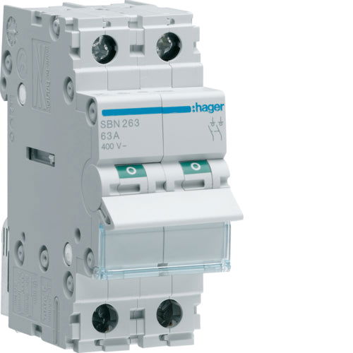 SBN232 2Pole 32A Modular Isolator - Online Electrical