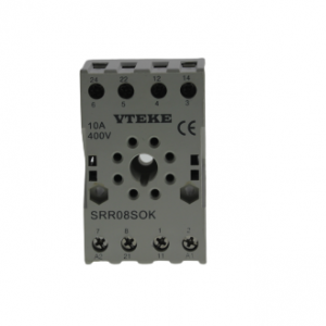 SRR-08-SOK 8Pin SURF/DIN Relay Base - Online Electrical