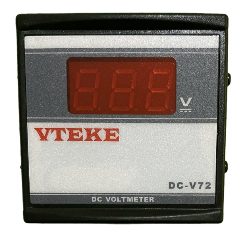 DC-V72 Digital Voltmeter 72X72mm 1-300VDC