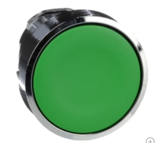 ZB4BA3 Green Push Button