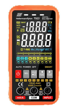 T923 Multimeter LCD 600V 6000 Count