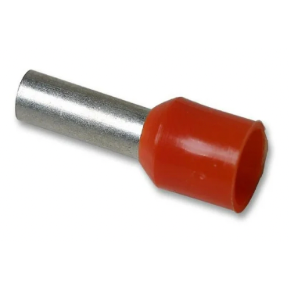 Bootlace Ferrule 35mm Red/50 WCV2350