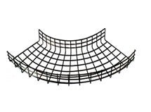 Wire Mesh Cable Tray 150X50MM Horizontal Bend 90° R450 - Online Electrical