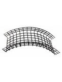 Wire Mesh Cable Tray 400X50MM Internal/External Bend, 90° R450 - Online Electrical