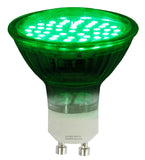 4W LED GU10 Colour Lamps - Various Colours