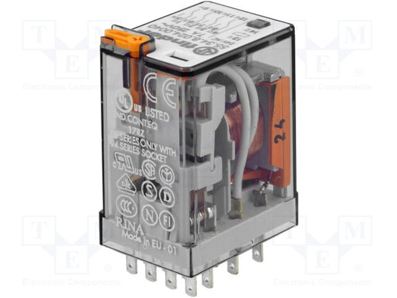 55.34 4PDT Plug In Relay - Various Voltages Available