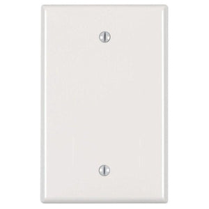 Blank Cover Plate 2X4 White Steel