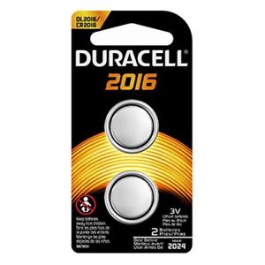 Duracell CR2016 3V Disc 2pack 