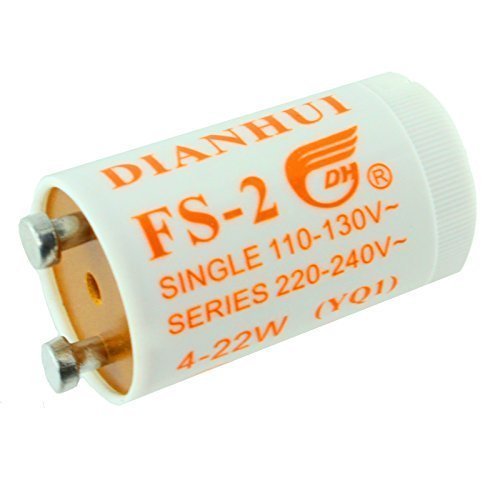 FS-2 Fluorescent Starter 4-22W 
