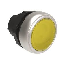 LPCBL105 Yellow Illuminated Push Button Head