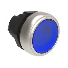 LPCBL106 Blue Illuminated Push Button Head