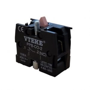 PPB-CO-2 1NC Normally closed Contact Block