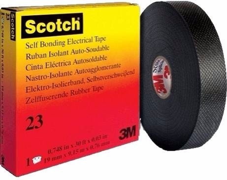 Scotch 23 Self Amalgamating Electrical Tape 19mm