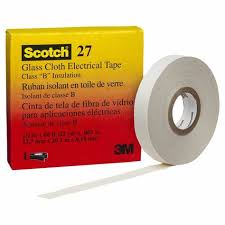 Scotch 27 Glass Cloth Electrical Tape 19mm