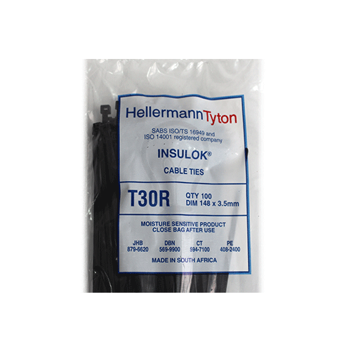 T30R Cable Ties 100/PKT