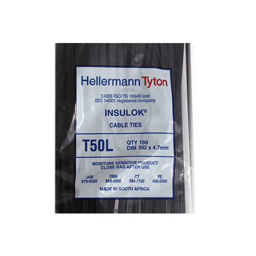 T50L Cable Ties 100/PKT