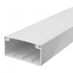 Trunking Solid 100X40MM White Per 3Mtr Length