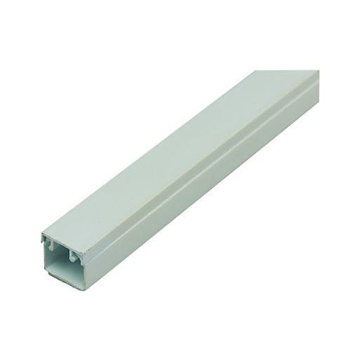 Trunking Solid 25X25MM White Per 3Mtr Length