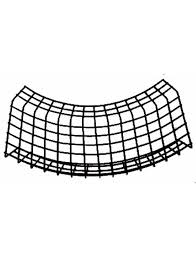 Wire Mesh Cable Tray 300X50MM Internal/External Bend, 90° R450