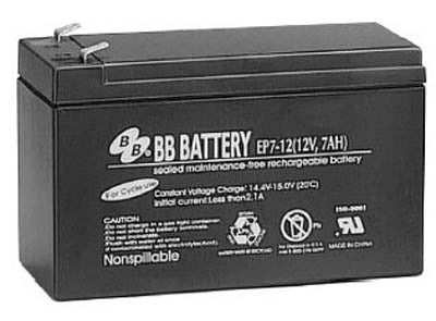 12V 7A/H Non-rechargeable Lead Acid Battery